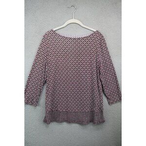 J.Jill Wearever 3/4 Sleeve Tunic-Size Medium-Soft